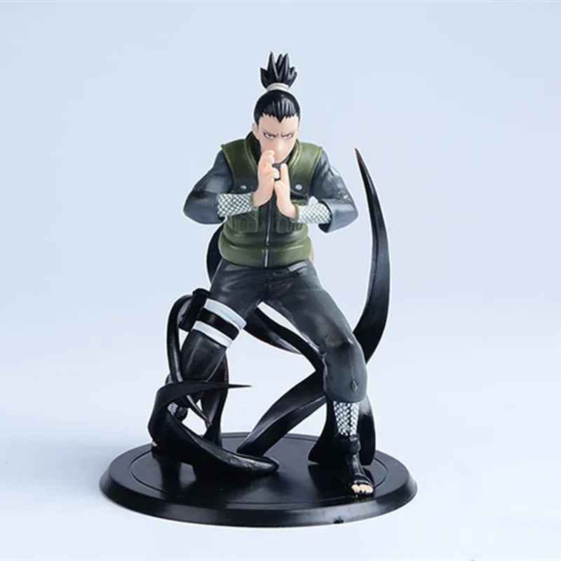 

Naruto Action Figures Nara Shikamaru Japanese Anime Naruto Shippuden Figure PVC Toys Models 15cm