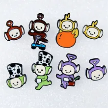 IVYYE Teletubbies модная аниме Сережка с героями мультфильмов милые серьги-гвоздики с животными для женщин девочек детские украшения Рождественский подарок