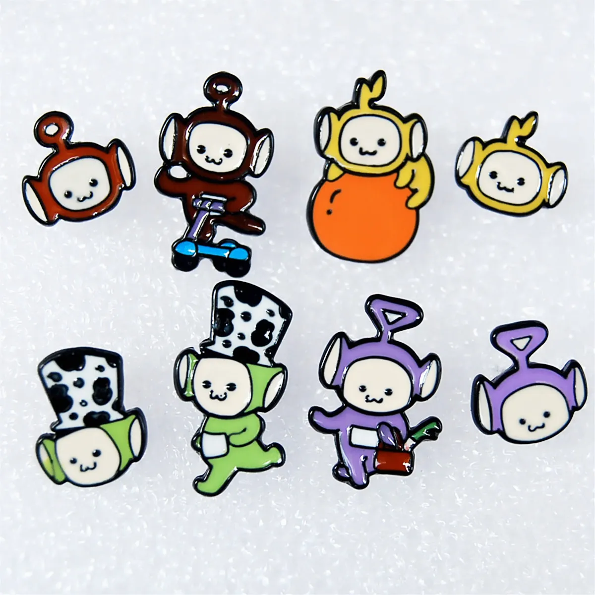 

IVYYE Teletubbies Fashion Anime Cartoon Earring Cute Animal Stud Earrings For Women Girls Kids Jewelry XMAS New Gift