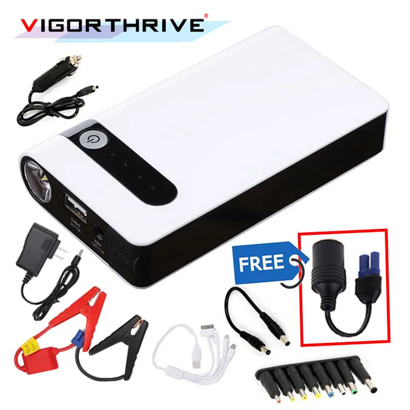 

12V Mini Emergency For Car Batttery Booster Buster Car Jump Starter Portable Power Bank Vehicle Battery Charger Startup Power