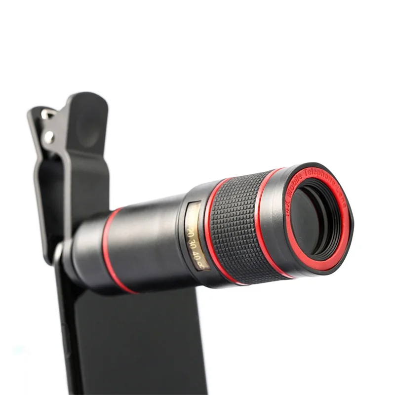 Portable Mobile Phone Telephoto Lens 14X Zoom Phone Camera Telephoto Telescope Lens For iPhone Samsung Phone
