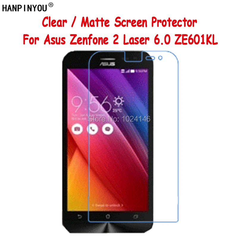 Прозрачная/Антибликовая матовая защитная пленка HD для Asus Zenfone 2 Laser 6 0 ZE601KL дюйма с