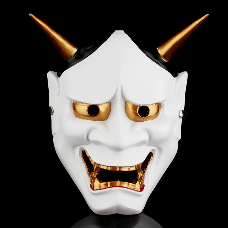 

Noh Mask Japanese Nogaku Hannia Dance Performances Party Halloween Carnival Decoration Collection Full Face White