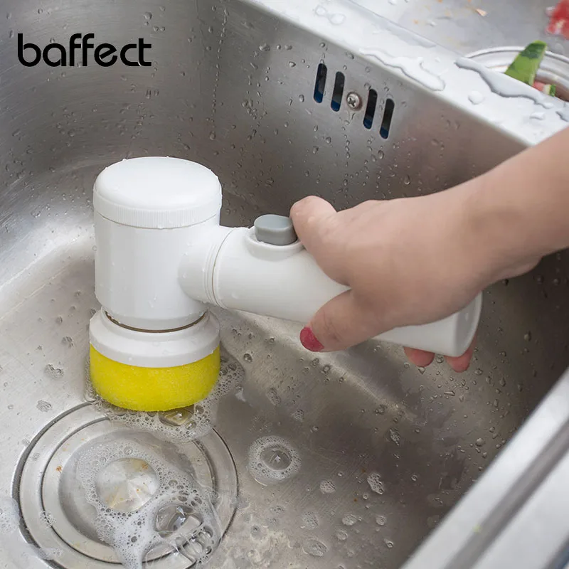 Handheld Electric Cleaning Brush for Bathroom Tile and Tub Kitchen Washing Tool Best Selling