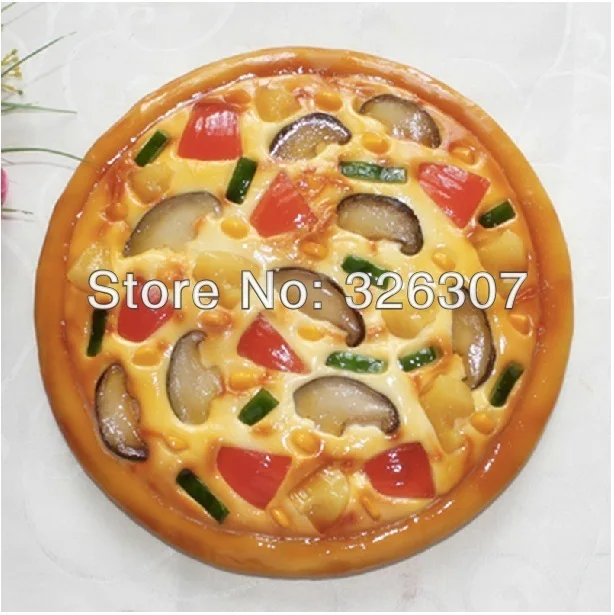 Настройка пиццы муляж пищевых продуктов Модель ресторана моделирование модель показывает образец блюдо 9 дюймов пиццы Моделирование еда
