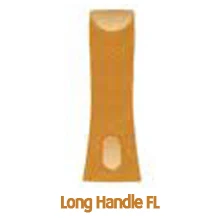 DHS 4-Star ракетка для настольного тенниса(4002, 4006) с резиной(Hurricane 3, pips-in) Набор для пинг-понга - Цвет: Long Handle FL