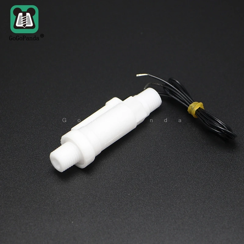 

1/4" 110V 220V Mini Male Thread Plastic Shell Liquid Water Flow Sensor Switch ZFS-01P