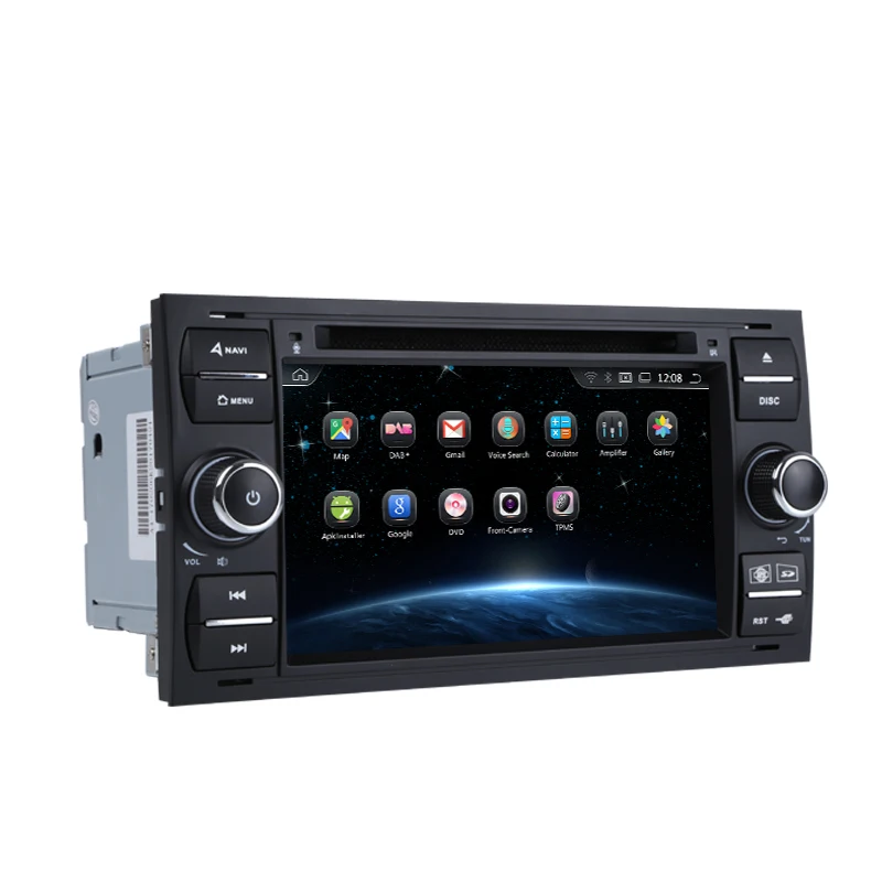 Top CarExc Android 9.0 OS Octa Core For Ford Focus II Connect Fiesta Transit Fusion Kuga Galaxy Car DVD GPS Radio Navigation Unit 5