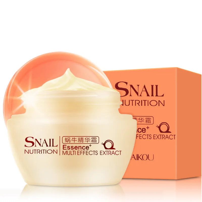 

Natural snail essence cream moisturizing anti-wrinkle firming protein essence liquid beauty muscle cream cosmetics