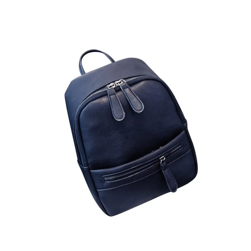 

Soft PU Leather Backpack Teenage Girls Backpack Preppy Style Backpacks School Shoulder Backpacks Drop Shipper Mini Rucksack#24