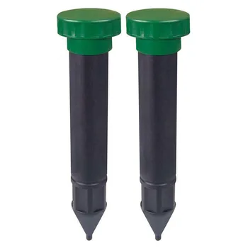

2PC Sonic Wave Mouse Rat Pest Repeller Shock Electronic Mouse Repellent Lawn Effective Garden Outdoor Mice Rat Pest Control Tool
