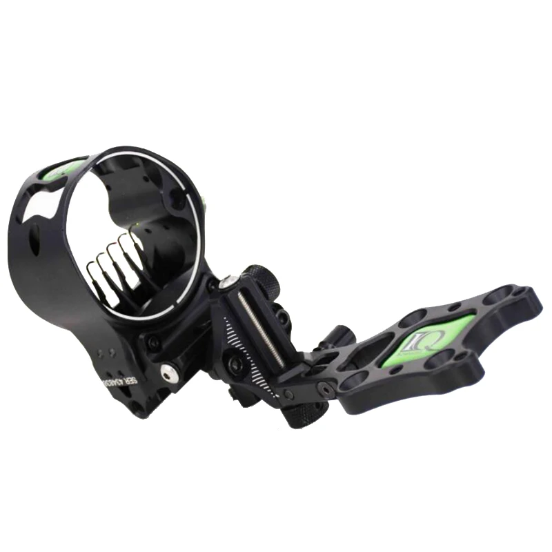 

5 pins Optical Fiber Compound Bow Sight Micro Adjustable Bow Sight with Light Outdoor Hunting Athletics Bow Sight