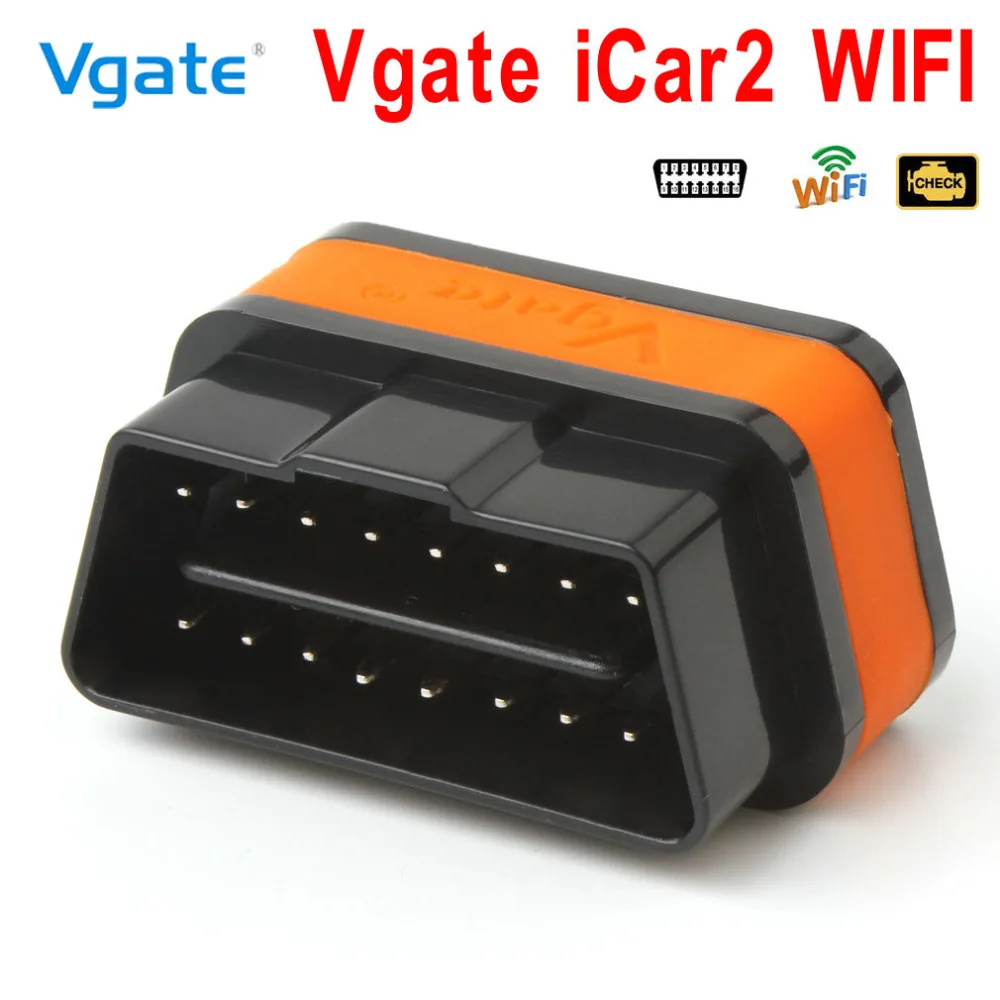 Vgate Mini ELM327 iCar2 Wifi OBD2 Professional Solution Scanner Code Reader ELM 327 OBD 2 OBDII Auto Car Diagnostic Tool Adapter Vgate Mini ELM327 iCar2 Wifi OBD2 Professional Solution Scanner Code Reader ELM 327 OBD 2 OBDII Auto Car Diagnostic Tool Adapter