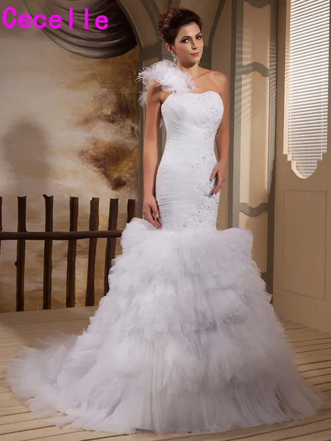 One Shoulder Wedding Dresses