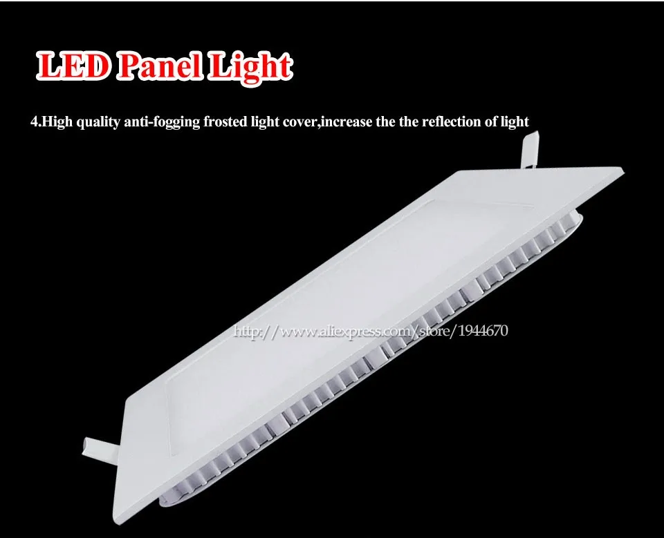 3 Вт 4 Вт 6 Вт 9 Вт 12 Вт 15 Вт 18 Вт светодиодный панельный светильник квадратный светодиодный встраиваемый потолочный светильник лампы Теплый Холодный белый точечный светодиодный светильник