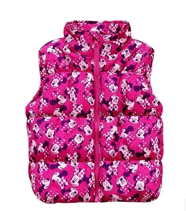 

Free Shipping- girl Autumn/winter waistcoat cartoon vests children soft fleeces coats kids warm jackets best outerwear(MOQ: 1pc)