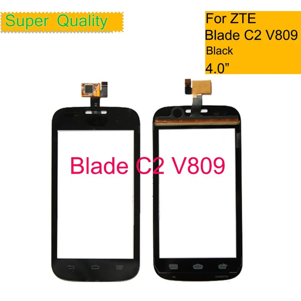 Для ZTE Blade C2 V809 Сенсорная панель Сенсорный экран объектив Переднее стекло сенсор