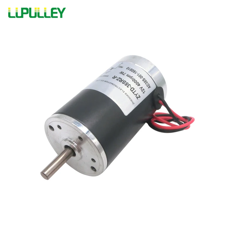 LUPULLEY DC микро редукторный двигатель Регулируемая высокая скорость 12 В 24