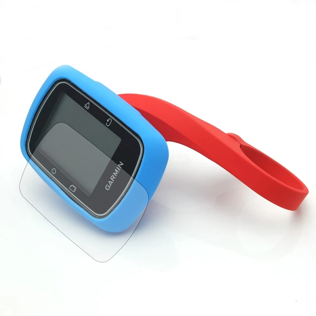 Special Offers 31.8mm Road/Mountain Bike Computer Handlebar QuickView Red Mount+Sky Blue Case+Screen Protector for Garmin GPS Edge 500/200 Special Offers 31.8mm Road/Mountain Bike Computer Handlebar QuickView Red Mount+Sky Blue Case+Screen Protector for Garmin GPS Edge 500/200