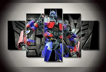

Modern Decorative Picture Printed Optimus Prime Transformers Picture Painting Wall Art Room Decor Print Poster Picture Canvas