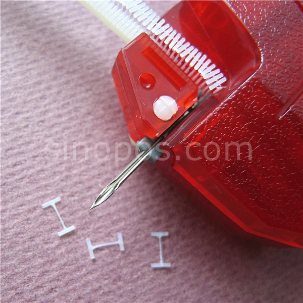 Micro Nylon Pins T-end Mini, clothes tach plastic staple thread tagging gun  micro fasteners tach barbs extra fine fabric bullets