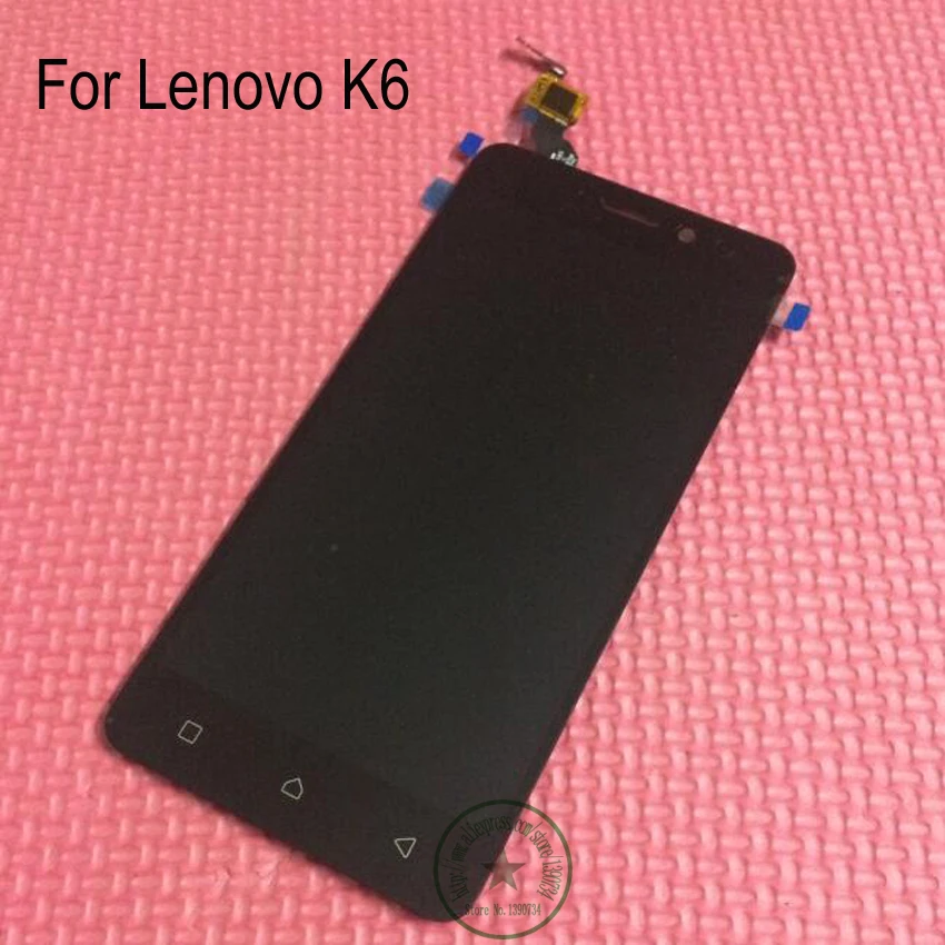 imágenes para Negro/blanco/de oro de alta calidad pantalla lcd sensor de cristal de reemplazo de pantalla táctil digitalizador asamblea para lenovo teléfono k6 partes imágenes para Negro/blanco/de oro de alta calidad pantalla lcd sensor de cristal de reemplazo de pantalla táctil digitalizador asamblea para lenovo teléfono k6 partes
