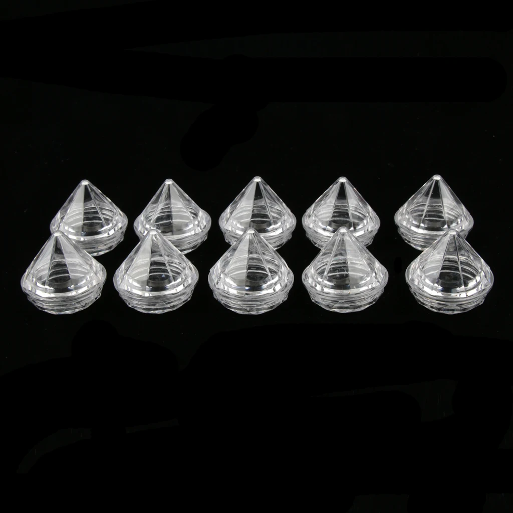 10pcs  Empty Cream Balm Lotion Container Jar Box Pots Holder Tin 5g Travel Sizie Portable For Trip Outdoor Camping