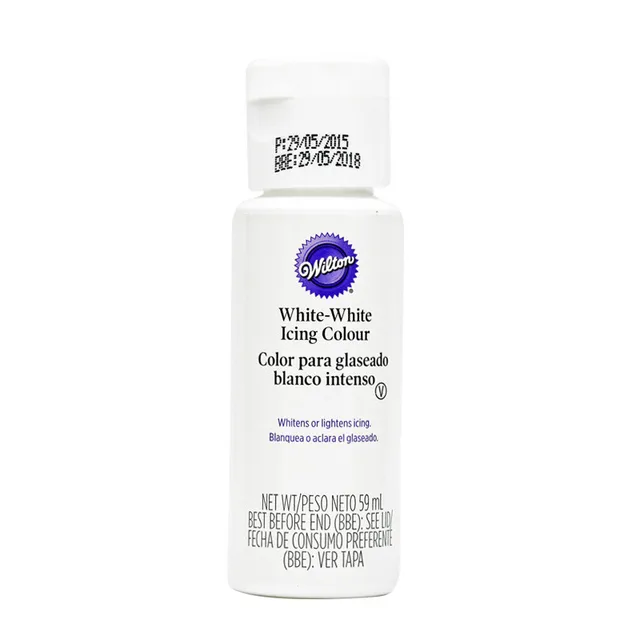 Buy Free shipping Wilton NEW 59 ml white water soluble liquid food coloring