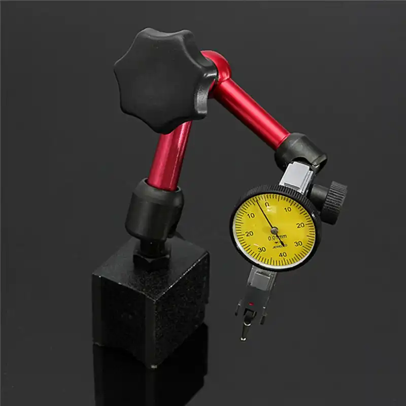 New Mini Universal Flexible Dial Test Indicator Base Holder