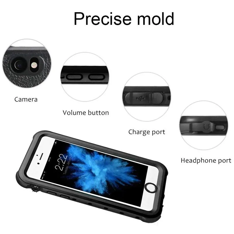 Redpepper original shockproof waterproof cases for iPhone 6 6S Plus cover shell (2)