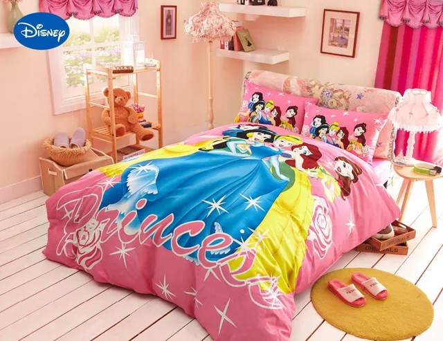 disney cartoon princess printed