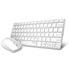 Rapoo-Mini teclado silencioso inalámbrico multimodo, interruptor de ratón Bluetooth y 2,4G hasta 3 dispositivos para PC/TV/ordenador ► Foto 1/6