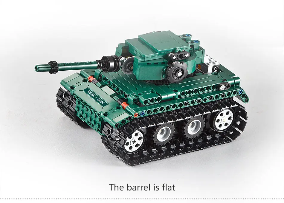 Blocos de Construção Tijolos do Exército Brinquedo para Crianças Cada Tigre Militar 1 Tanques Compatível Técnica Ww2 Mundo Alemão Educação 313 Pçs rc 19 Cheap Blocos