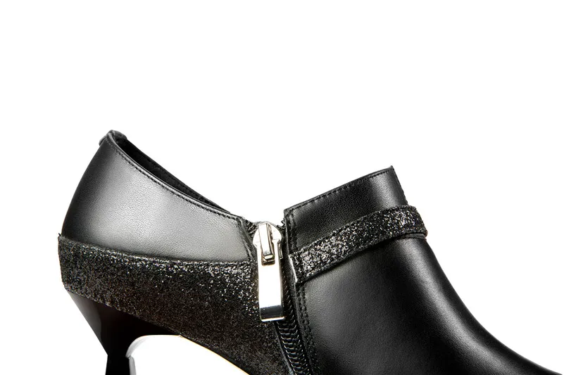 FEDONAS/модные женские туфли-лодочки из натуральной кожи; блестящие свадебные туфли; женские туфли-лодочки на высоком каблуке с острым носком; весенняя обувь