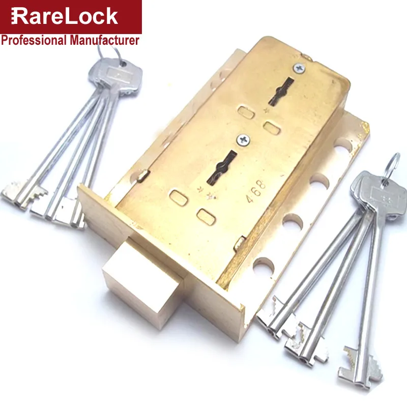 Rarelock банк Казначейский Valt дверной замок для сейфа шкафа использовать как 2 различных ключа, чтобы открыть высокий уровень безопасности оборудования MS409 aa