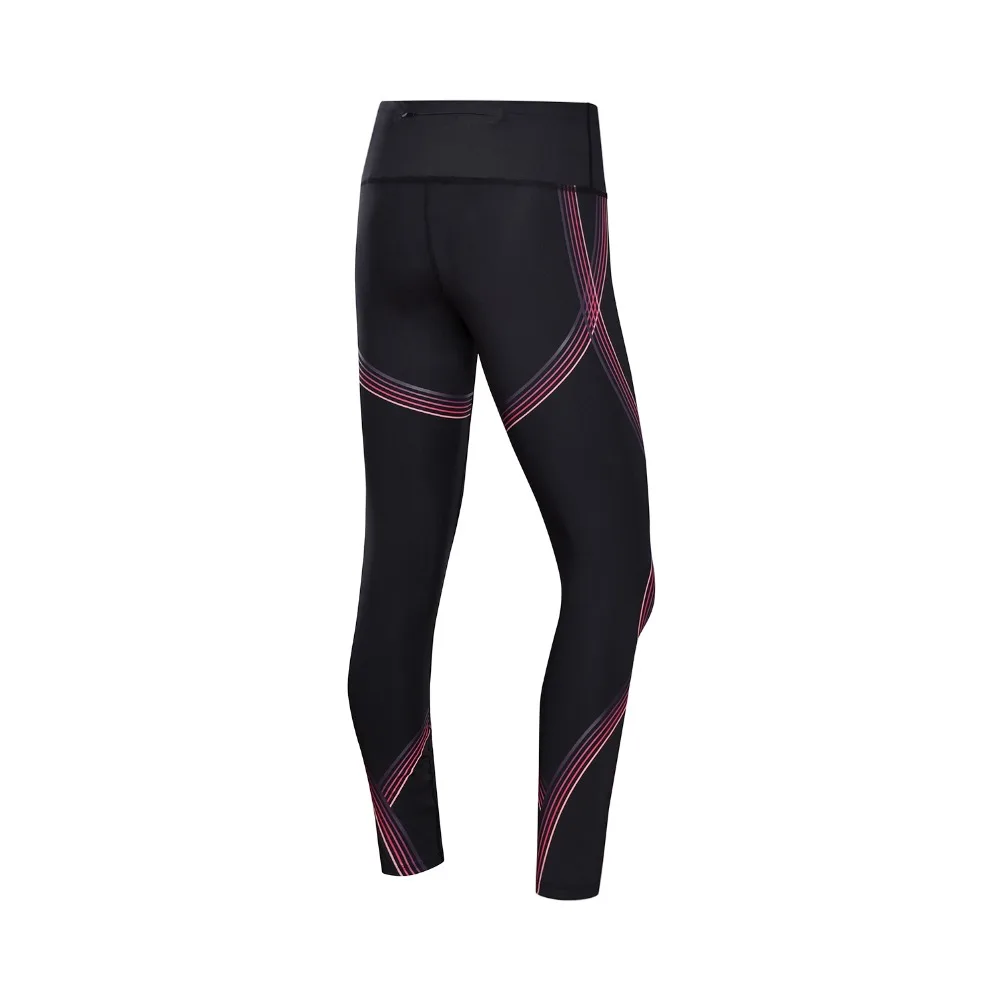 Женские Дышащие Спортивные штаны Li Ning с базовым слоем плотно прилегающие из 73%