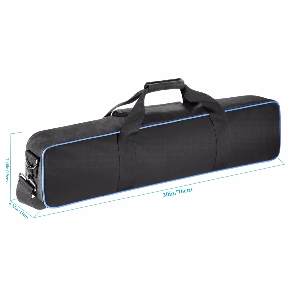 Neewer большой светильник для фотостудии оборудование сумка для переноски 30x7,48x4,33 дюймов с плечевым ремнем и ручкой под светильник