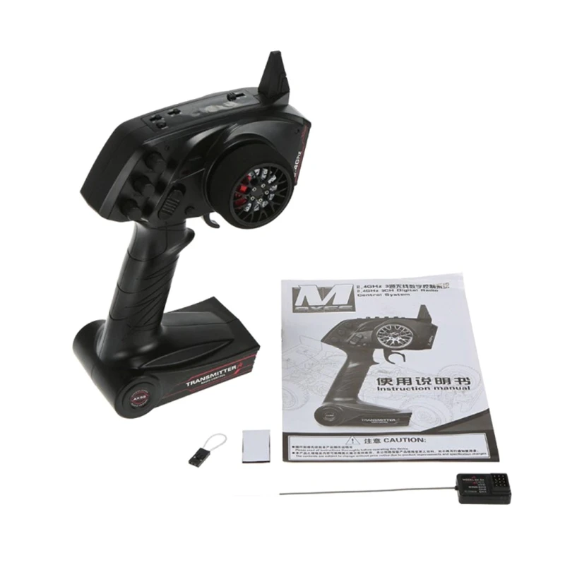 

3CH 2.4GHz Remote Control Transmitter with Receiver for RC Car Boat Parts
