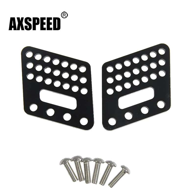 

2PCS/Set Metal Rc parts 1/10 Scale Rear Shock Absorber Bracket For Wraith 90018 Stainless Stepless Holes Bracket Free Shipping