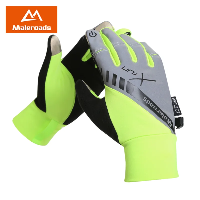 

Winter Fleece Warm Mitten Cycling Camp Hiking Glove Full Finger Skiing Hiking Riding Run Motorcycle Touch Screen Glove Men Women