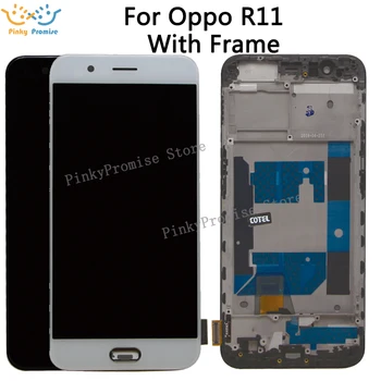 

LCD Screen Replacement For Oppo R11 100% Tested LCD Display Touch Screen Assembly AAA Quality 5.5 inch Black White