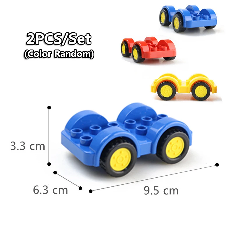 KidS Toys Big Size DIY Building Blocks Swing Dinosaurs Figures Animal Accessories Toys For Children Compatible With LegoINGly Duplo (21)