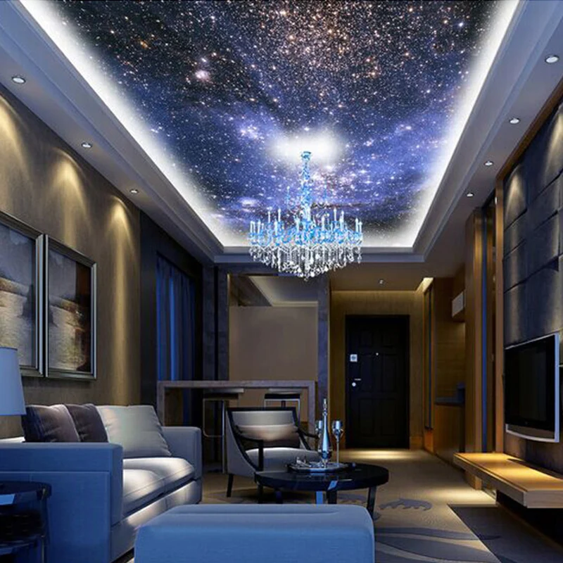 Personalizado 3d Foto Papel De Parede Estrela Planeta Universo