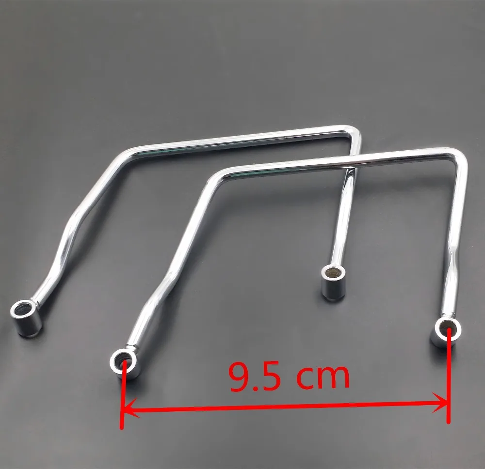 

9.5 cm Saddle bag Support Bar Mount Bracket For Honda VT600 VLX600 VT VLX 1988-1996 1996 1995 1993 1994 1992 1991 1990