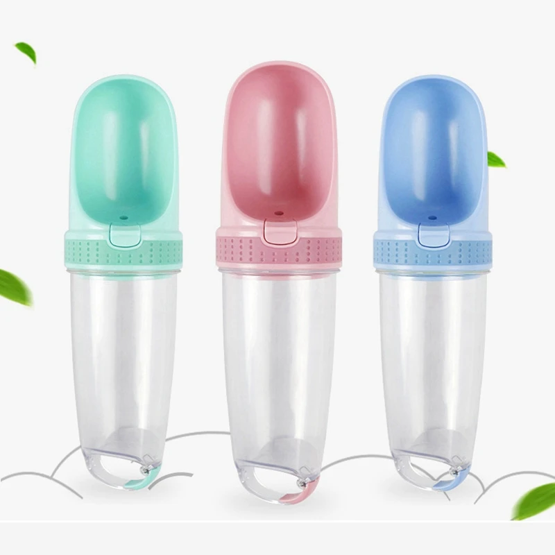 Automatic Portable Pet Dog Drinker Travel Cups Outdoor Outside Feeder 350ML Water Bowl For Dogs Cat Small Large Pet Product