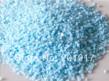 

Wholesale ! Lt Blue Solid Color Candy Resin Rhinestones Flatback 20000pcs/Pack/Lot