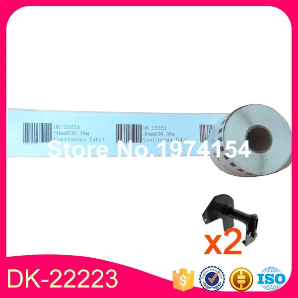 100X Rolls brother термальная этикетка cd dvd Этикетка dk Brother Совместимые Этикетки Dk22223 Dk 22223