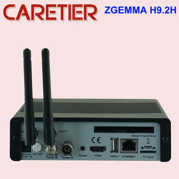 

Engima2 satellite tv receiver zgemma h9.2H DVB-S2X+DVB-T2/C multi-stream 10pcs/lot
