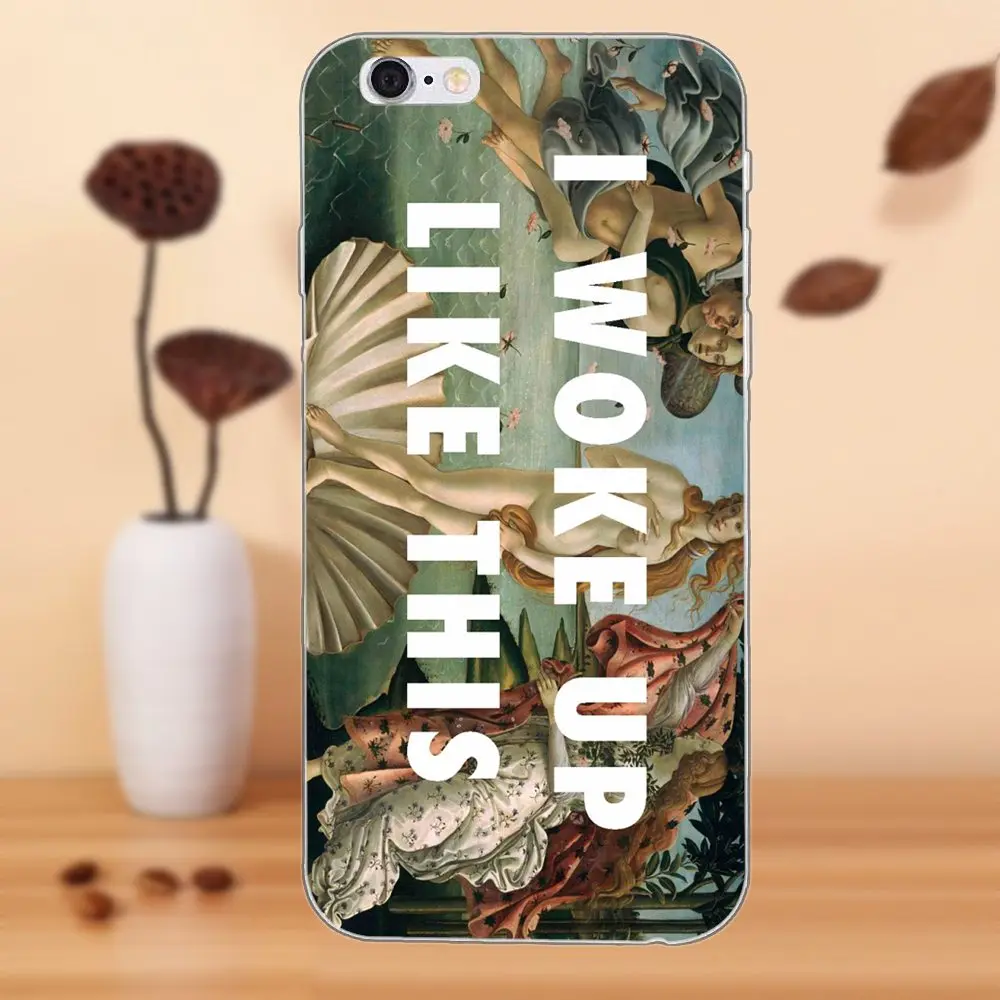 ТПУ дизайн для Galaxy J1 J2 J3 J330 J4 J5 J6 J7 J730 J8 2015 2016 2017 2018 mini Pro I Woke Up Like This
