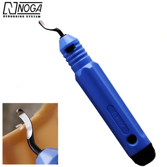 hand deburring tools burr handle nb1100 with 10pc bs1010 blades hss sheet metal deburring tool
